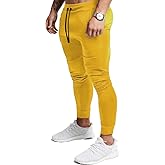EVERWORTH Men's Joggers Sweatpants Men's Slim Jogger Pants Tapered Gym Running Workout Pant with Deep Pockets