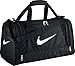 Nike Brasilia 6 Small Duffel Duffel Bag Black/Black/White Multi Snake One Size