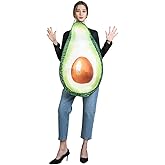 KalcyKizz Adult Avocado Halloween Costume Funny Food Suit