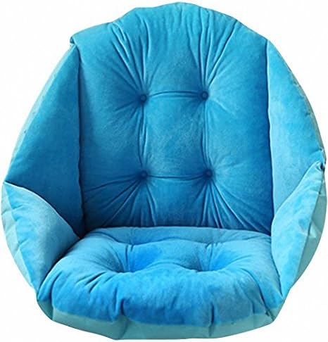 Non-Slip Comfortable Back Cushion Office Car Kitchen Home Chair Seat Cushion Pads With Ties Back Sciatica Relieve for Adult and Child's