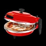 Elitalia Pizza Napoli Oven Red Chamotte Stone 450C 8 Mins 2 Peels 1200W view 4