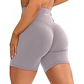 Danysu Hidden Scrunch Shorts for Women 5" No Front Seam Biker Shorts Brazilian Butt Lift