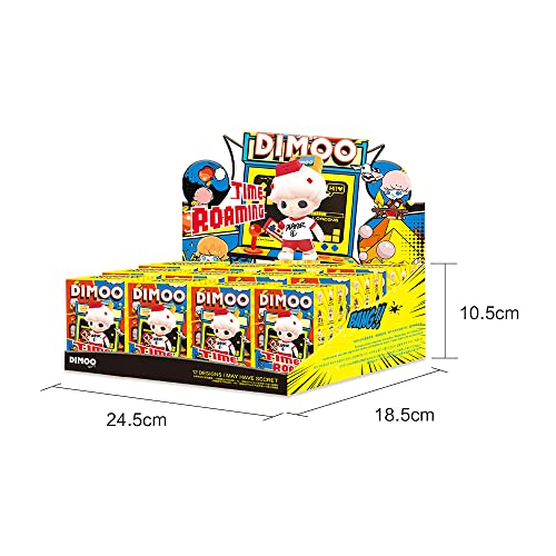pop mart DIMOO Time Machine Series 12PC Exclusive Action Figure Box Toy Bulk Box Popular