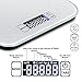 Digital kitchen scale,Homecube Weighing Scale (White)