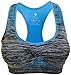 Women's Seamless Sports Bra High Impact Pocket Yoga Bras