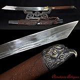 GLW Sword Eagle Head Sabre Broadsword Battle Sword