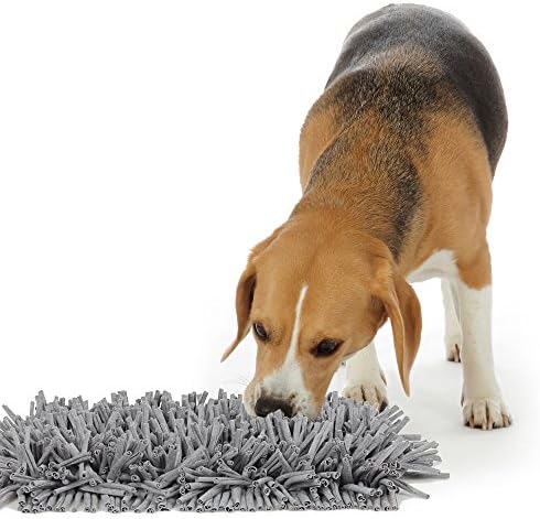 SNUFFLES Dog Snuffle Mat for Dogs - multiple usage for Dog Feeding Dog Treat Pet Slow Feeder - also Interactive Dog Toys Food Puzzle Toys for Dogs