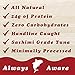 Itsumo Foods Wild Ahi Tuna Packets - Ready to Eat Sashimi Grade Ahi Tuna in Coconut Oil, Gluten Free and Perfect for Keto and Paleo, 2.5 oz x 10 Tuna Pouches