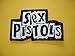 2 pcs SEX PISTOLS Iron On Patch Fabric Applique Motif Rock Band Punk Metal 2.2 x 1.3 inches (5.5 x 3.5 cm)