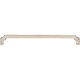 Top Knobs TK3025BSN 8-13/16 in. (224mm) Ellis Collection Davenport Pull, Brushed Satin Nickel