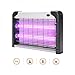 Commercial Electric Bug Zapper - Indoor & Covered Patio Insect Killer 2800V | Fruit Fly, Stink Bug, Ladybug, Moth, Wasp, Gnat and More | Electronic Trap Lamp | 6000sqft Coverage | Safe 20W Light Bulb