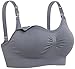 Lataly Womens Sleeping Nursing Bra Wirefree Breastfeeding Maternity Bralette Color Pack of 5 Size 2XL