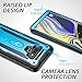 YOUMAKER Kickstand Case for Galaxy Note 9, Full Body with Built-in Screen Protector Heavy Duty Protection Shockproof Rugged Cover for Samsung Galaxy Note 9 6.4 Inch - Blue