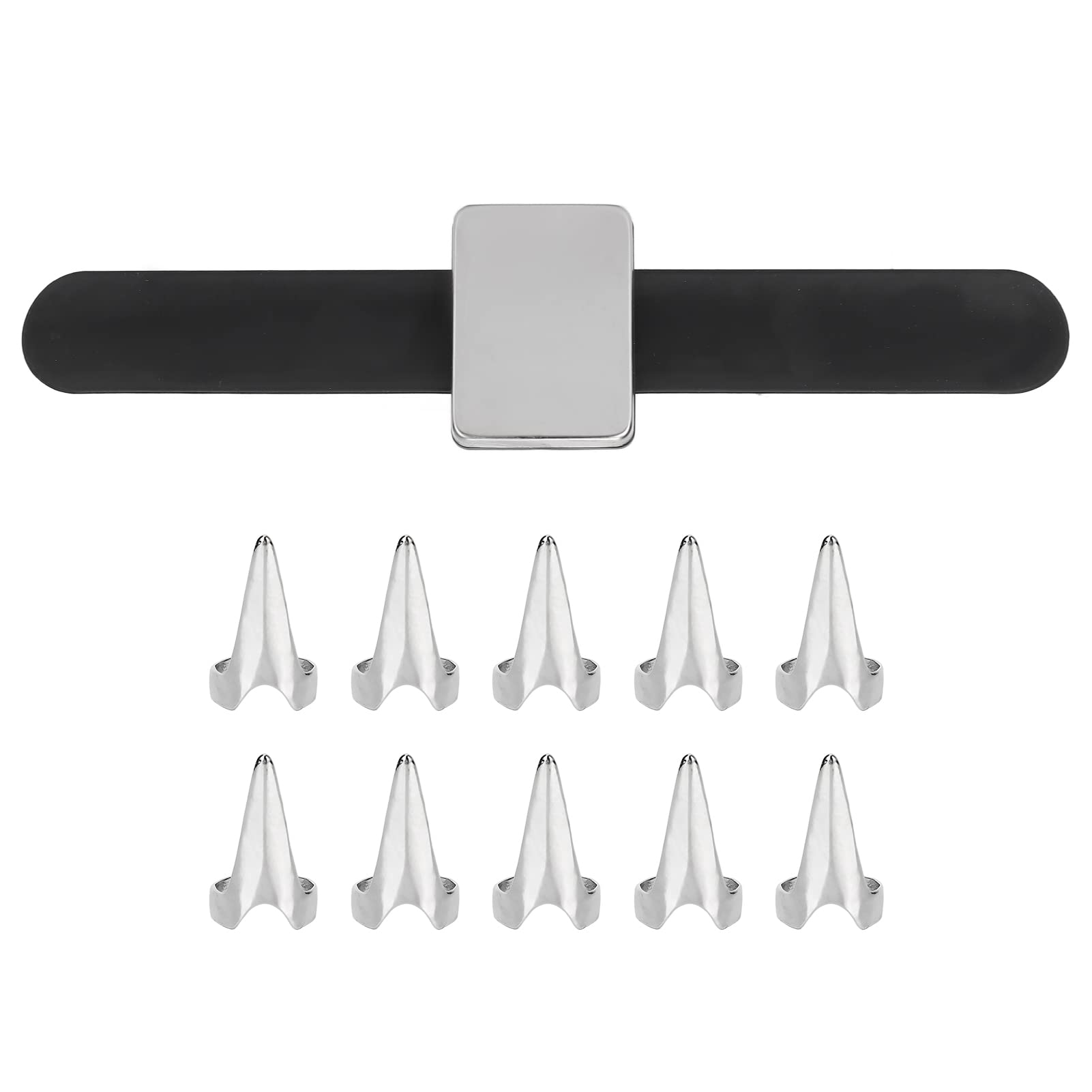 Magnetic Wristband for Styling, Parting Tool Set with Pins for Salon Home Use