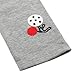 Richie House Little Girls' Elasitc Leggings with Patch Embroidery Rh1183