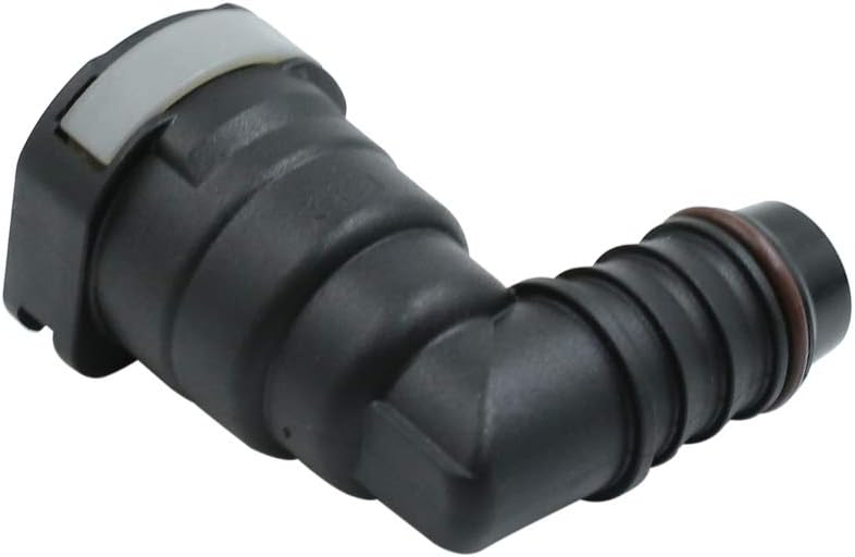 X AUTOHAUX Car Fuel Line Hose Pipe Quick Release Plastic Connector 15.82mm ID14, Black, 14 x 8 x 3 cm - Image 5