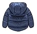 Toddler Baby Boys Girls Outerwear Hooded coats Winter Jacket Kids Clothes, 18-24 Months, Dark Blue