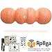 Rollga PRO - The Better Foam Roller for Physical Therapy. Deep Tissue Massage Roller for Muscle Recovery, Back Pain Relief & Flexibility. Yoga & Pilates Exercise Roller. Beginner & Athlete Approved.