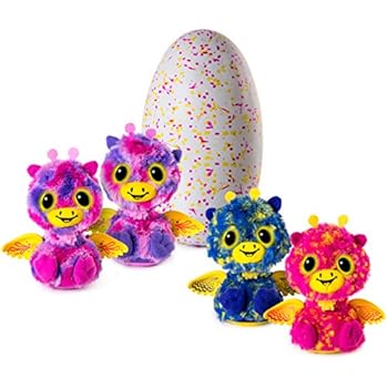 Hatchimals Surprise - Giraven - Hatching Egg with Surprise Twin Interactive Creatures by Spin Master
