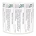 GENERIC Medical Cannabis Strain Labels 1000 pcs ROLL State Compliant Sticker Decal Marijuana, Pot, Ganja, 420, Sticky icky Identifier
