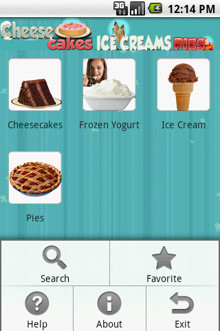 Cheesecakes, Ice Creams & Pies