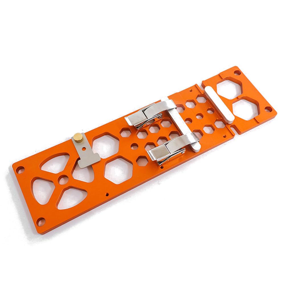 VISLONE 340MM Woodworking Angle Stop 90 Degree Right Angle Guide Plate Electric Circular Saws Track Aluminum Alloy Carpenter Angle Positioning Tool Engraving Machine Open Board Auxiliary Rail Clamp