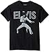 FEA Men's Elvis Presley Dance in Lights Regular T-Shirt, Black, Large