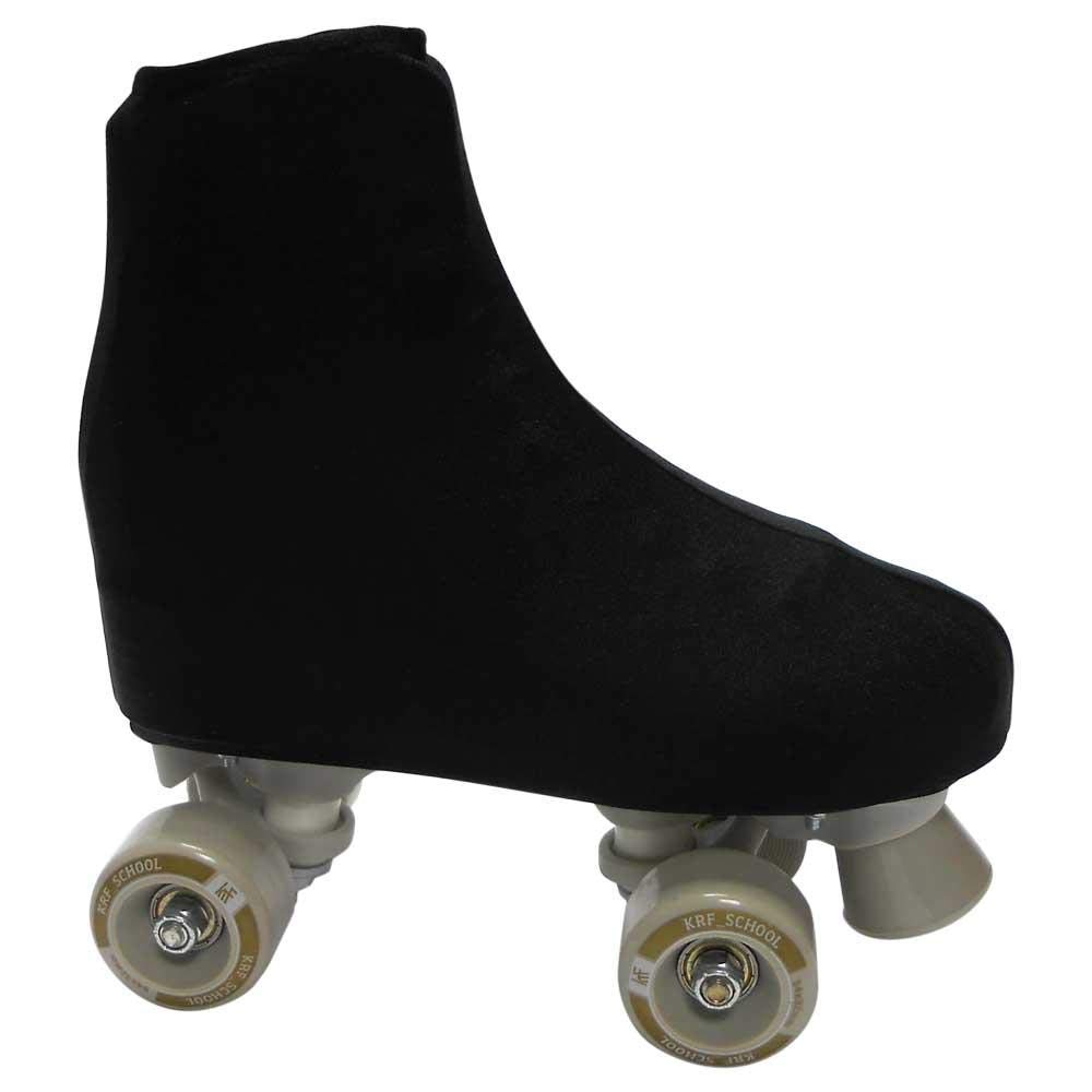 KRF Figure Skate Boot Covers - Black, N/A