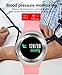 Smart Watch Fitness Tracker with Heart Rate Blood Pressure Monitor for Men Women Kids Sport Watch with Pedometer Activity GPS Tracker Calorie Sync Phone Calls SMS for Android iOS