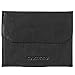 Teemzone RFID Small Wallet for Men Credit Card Holder Minimalist Coin Wallet (Black)