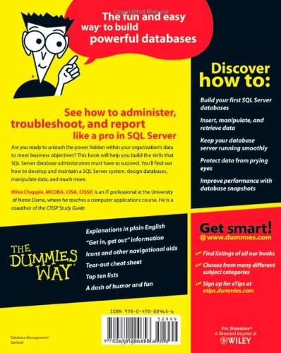Microsoft SQL Server 2008 For Dummies (For Dummies (Computer/Tech))