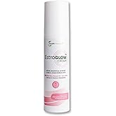 JJ Smith EstroGlow - Bioidentical Estrogen Cream for menopause & post-menopause relief. Targets hot flashes, night sweats, mood, and skin hydration while supporting hormone balance - (3oz)