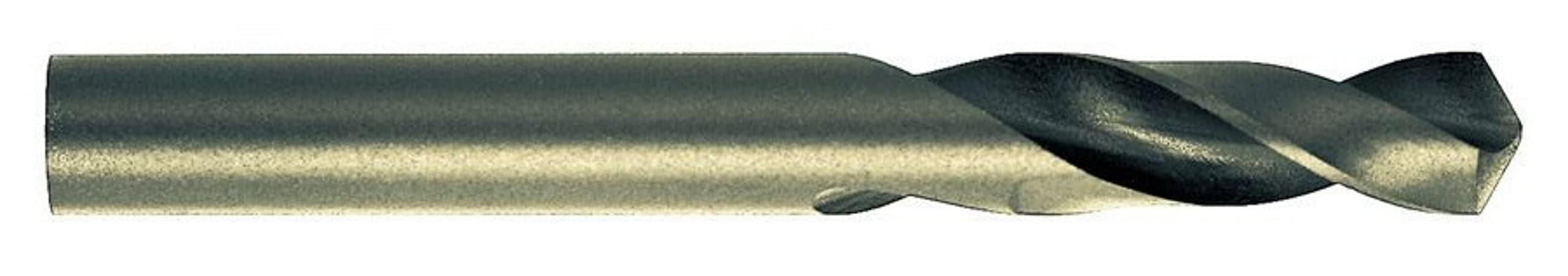 Ruko HSSE-Co 5 Short Twist Drill Bit, DIN 1897, Type N, Bright Finish, 12.5 mm Diameter, 102.0 mm Length, R202125E