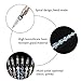 Pawaca Glass Dip Pen, Vintage Handmade Glass Signature Pen Elegant Crystal Dip Sign Gift Pen for Writing Decoration with Gift Case