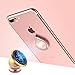 Eleist SWEET-30 Cellphone Ring, Finger Ring Holder Grip 360 Degree Stand Car Mounts for iPhone 7 Plus 6 Plus 7 6 5 5C 5S IPad Samsung Galaxy S7 S7 Edge S6 S6 Edge S7 S7 Edge - Rose Gold