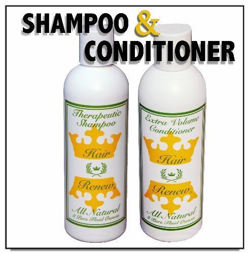 Menopausal Thinning Hair System - Hair Loss Shampoo and Volumizing Conditioner (Best Conditioner For Menopausal Hair)