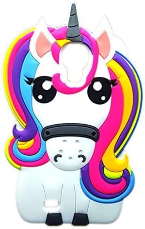 Lenovo A1000 Case, Anya 3D Cute Lovely Cartoon Animal Series Style Rainbow Unicorn Horse Soft Rubber Silicone Back Shell Case Cover for Lenovo A1000 for Guys Men Girls Teens Kids Women
