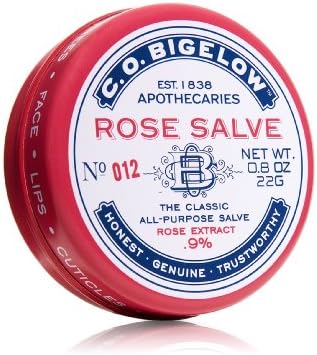 Thavornshop Bath and Body Works C.o. Bigelow Rose Salve Lips Balm (8 Oz/22 g)