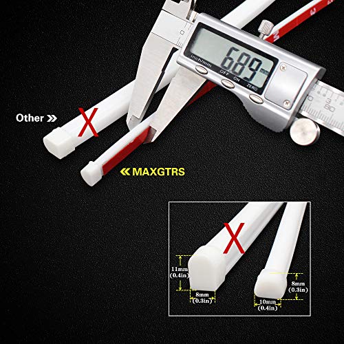 image for MAXGTRS 2Pcs 23-inch Ultrafine LED Strip Tube Flexible Waterproof Dayt