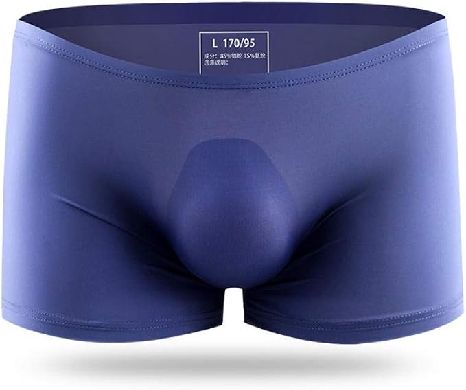 Bragas Transparentes Faringoto Para Hombre - Seda De Hielo, Cintura Baja, Tallas S-XL