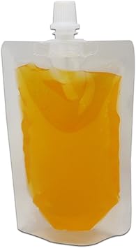 Amazon 防水気密空 飲料フラスコバッグ 飲料バッグ ジュース 酒袋 液体キャリア容器旅行の飲み物 11 X 14 Cm 2ml 50枚 Waccomt Pack フラスコ スキットル