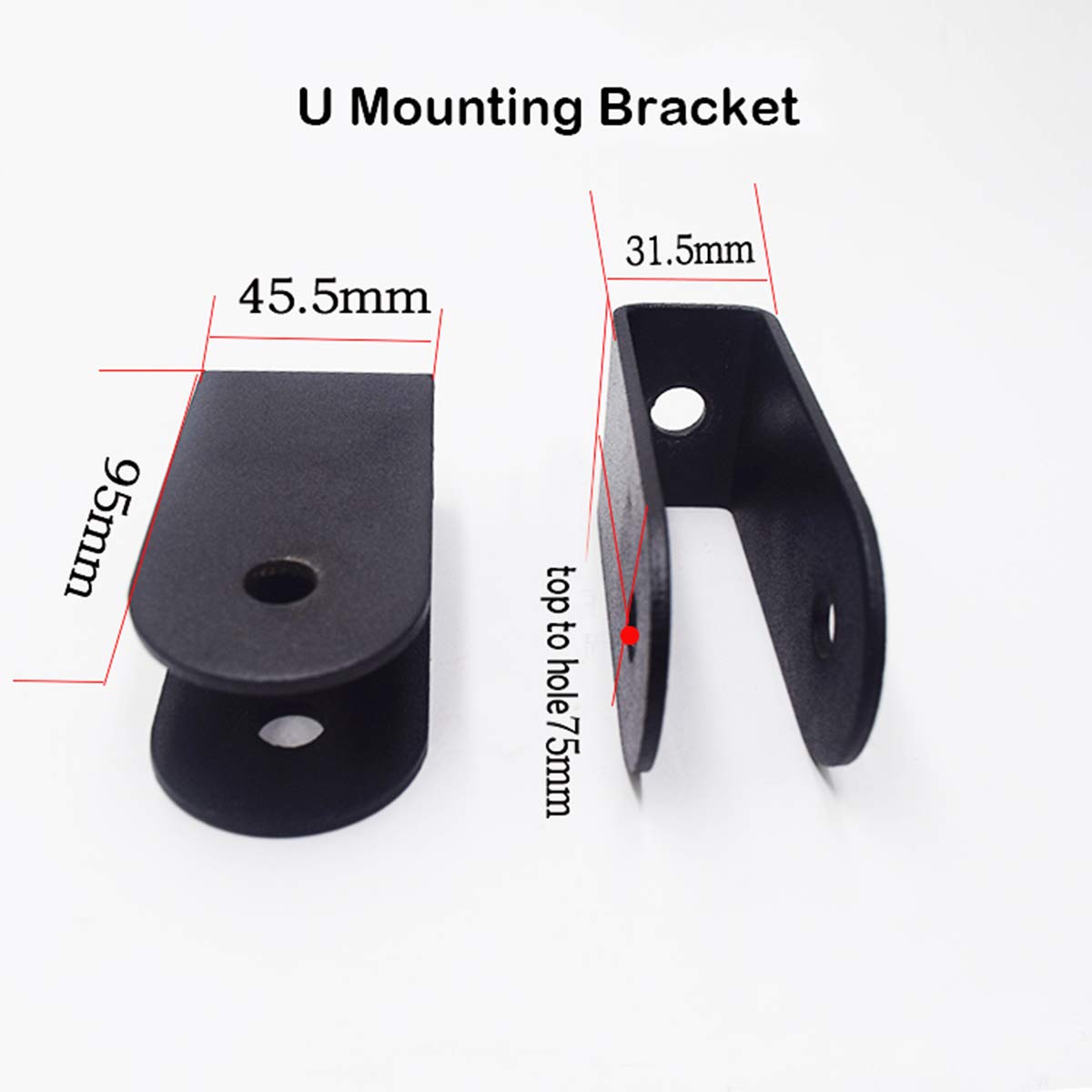 LFJ Single Swivel Pulley Block, 90mm Gym Pulley System with U Mounting Bracket - Image 5