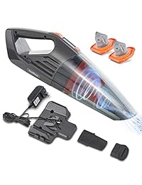 VonHaus 14.8V Aspirador de mano inalámbrico húmedo y seco multiusos - 6Kpa Batería de litio recargable, 2X Filtros y Accesorios para el hogar Coche Mascota Limpieza