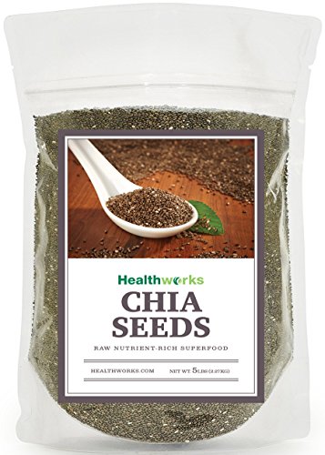 Healthworks Chia Seeds Raw Pesticide-Free, 5lb Healthworks Chia Seeds Raw Pesticide-Free, 5lb