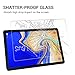 Fintie Tempered Glass Screen Protector for Samsung Galaxy Tab S4 10.5 2018 Model SM-T830/T835/T837, [9H Hardness] Tempered Glass Ultra Clear [Scratch-Resistant] Screen Protector Film