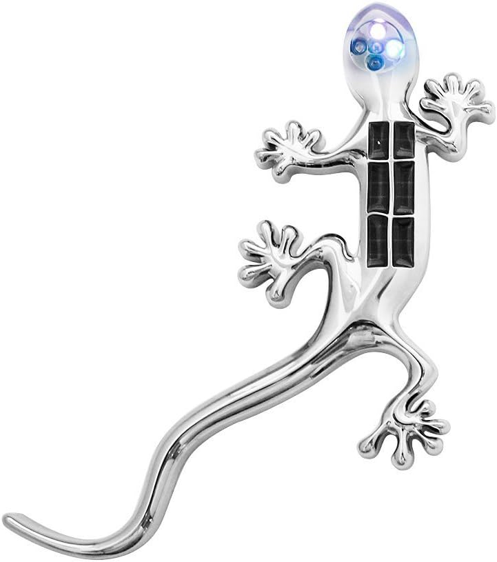 Giftoyou(TM) Newest Gecko Car Sensor 4 LED Solar Flash Light Sensitive Car Vehicle Decal Sticker