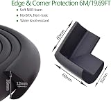 Fairy Baby Edge & Corner Guards Cream 19.7ft 8 Corner Guards Childproofing view 2