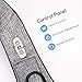 Cordless Shiatsu Back and Neck Massager with Heat - Portable Deep Kneading Massage for Shoulder- Rechargeable Hands Free Massager Pillow Automated Programs - Home, Car, Office (Gray)