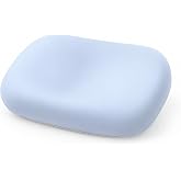 MFWW Cervical Neck Pillow for Pain Relief Contour Memory Foam Pillows(Blue) | Dual-Height Ergonomic Pillow for Sleeping, Dual-Sided Cool Breathable Cover, Bed Pillow for Neck Support, Side Back Sleepers