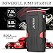 BEATIT D11 QDSP 800Amp 18000mAh Peak 12V Car Jump Starter (Up to 7.5L Gas and 5.5L Diesel) Portable Power Bank Auto Battery Booster with Intelligent Jumper Cables, Small